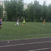 Photo taken at Футбольное поле by Ekaterina G. on 6/19/2016