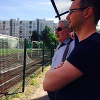 Photo taken at Футбольное Поле by Ekaterina G. on 6/13/2015