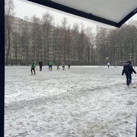Photo taken at Футбольное поле by Ekaterina G. on 11/22/2015