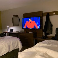 Photo taken at Holiday Inn Express State College @williamsburg Sq by Tony F. on 3/19/2020