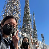 Photo taken at Watts Towers of Simon Rodia State Historic Park by graceface k. on 2/18/2022
