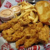 Photo taken at Raising Cane&amp;#39;s Chicken Fingers by Vincent M. on 7/8/2013
