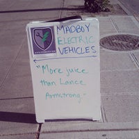 Photo taken at Madboy Electric Vehicles by Maggie G. on 6/16/2013