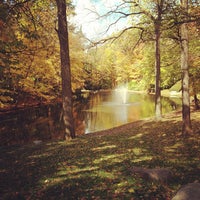 Photo taken at Butler Pond by Hannah C. on 10/15/2012