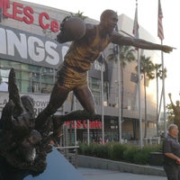 Photo taken at Earvin &amp;quot;Magic&amp;quot; Johnson Statue by Adrian Y. on 3/9/2018