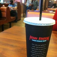 Photo taken at Penn Station East Coast Subs by Kim on 10/23/2012