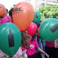 Photo taken at 21ª Parada do Orgulho LGBT by Adelino O. on 6/18/2017