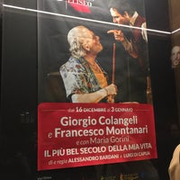 Photo taken at Teatro Eliseo e Piccolo Eliseo by Federico on 12/22/2015
