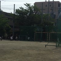 Photo taken at 世田谷区立 烏山中学校 by sushizawa on 4/29/2013