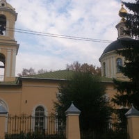 Photo taken at Храм Петра и Павла by Олег Ф. on 10/11/2014