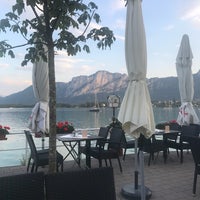 Photo taken at See Restaurant Mondsee by ᴡ P. on 7/28/2018