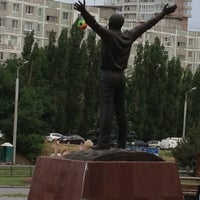 Photo taken at Памятник Гагарину by Игорь Н. on 6/16/2013