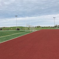 Photo taken at Montrose Turf Soccer Field by Kimber S. on 5/4/2017