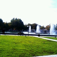 Photo taken at Yerevan Physics Institute Park | Երևանի ֆիզիկայի ինստիտուտի այգի by Armine A. on 11/1/2012