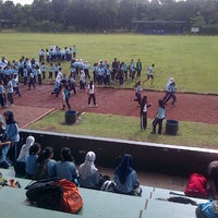 Photo taken at Lapangan Atang Soetrisna by Inrika R. on 11/18/2012