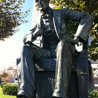 Photo taken at Abraham Lincoln (1809-1865) by David W. on 11/10/2012