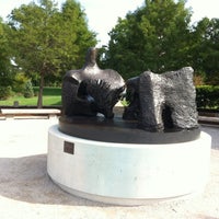 Photo taken at Moore Reclining Figure Sculpture by David W. on 9/28/2012