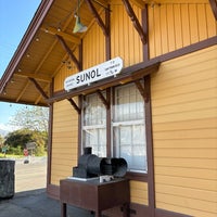 Photo taken at Sunol Station Niles Canyon Railway by Grace on 4/1/2024