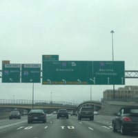 Photo taken at I-75 / I-85 Split by 🎼 D&amp;#39;Wayne 🎤 J. on 12/22/2017