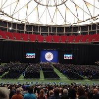Photo taken at Georgia Dome by No N. on 5/11/2013