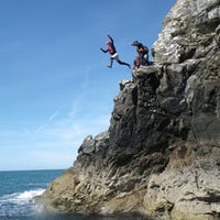 Photo taken at Celtic Quest Coasteering by Celtic Quest Coasteering - Pembrokeshire Wales on 12/13/2013