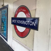 Photo taken at West Kensington London Underground Station by Pratik G. on 4/11/2018