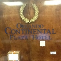 Photo taken at Orlando Continental Plaza Hotel by Boris on 2/5/2013