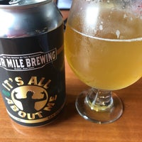 Photo taken at Four Mile Brewing by Jaime B. on 5/17/2019