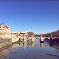 Photo taken at Lungotevere by Pamela D. on 3/15/2017
