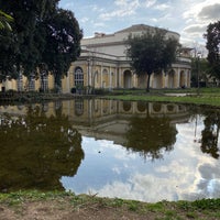 Photo taken at Villa Torlonia by Pamela D. on 2/20/2022