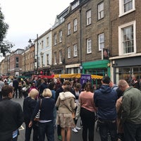 Photo taken at Bermondsey Street by Clea R. on 9/17/2016