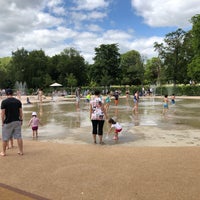 Photo taken at Cassiobury Park Paddling Pools &amp;amp; Playground by Clea R. on 6/30/2019