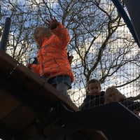 Photo taken at Nieuwe speeltuin Oosterpark by Dennis H. on 12/31/2015