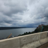 Photo taken at Henry Hudson Bridge by Tracey M. on 7/9/2023