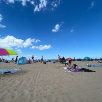 Photo taken at Montrose Beach by Rabia on 8/12/2023