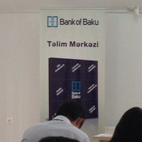 Photo taken at Bank of Baku - Telim Merkezi by Celal Y. on 7/23/2014