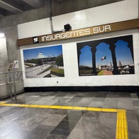 Photo taken at Metro Insurgentes Sur (Línea 12) by Chiquyzz-Clauss O. on 2/21/2024