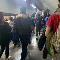 Photo taken at Metro Tacubaya (línea 9) by Chiquyzz-Clauss O. on 2/28/2023