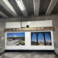 Photo taken at Metro Insurgentes Sur (Línea 12) by Chiquyzz-Clauss O. on 2/9/2024