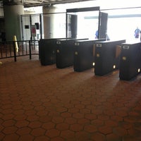 Photo taken at Silver Spring Metro Station by Ryan D. on 4/12/2013