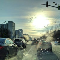 Photo taken at Алтуфьевское шоссе by Ashy S. on 1/6/2017