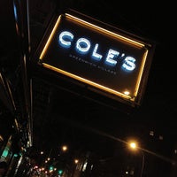 Photo taken at Cole&amp;#39;s Greenwich Village by Carlos P. on 2/10/2013