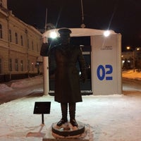 Photo taken at Памятник Николаю Платоновичу Путинцеву by Ксения G. on 1/2/2017