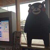 Photo taken at Aso Kumamoto Airport (KMJ) by koumie on 2/20/2016