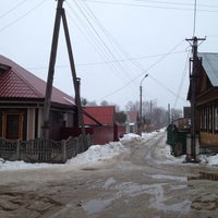 Photo taken at ул. Огородная by Ivan M. on 2/15/2014