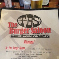 Photo taken at The Burger Saloon by Rosa R. on 7/20/2013