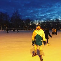 Photo taken at Каток в Парке Победы by Алексей . on 1/24/2016