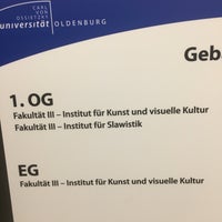 Photo taken at Universität Oldenburg by klischnet on 12/2/2017
