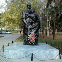 Photo taken at Памятник «Проводы» by Natalya E. on 10/19/2011