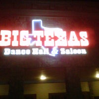 Photo taken at Big Texas Dance Hall &amp;amp; Saloon by Jenny B. on 10/2/2011